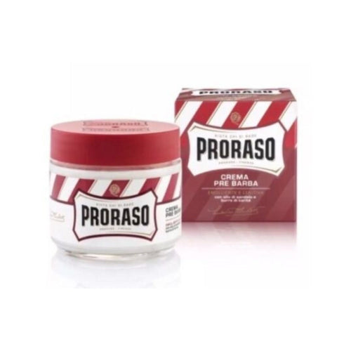 Proraso Pre Shave Cream with Sandalwood Oil and Shea Butter, 100ml