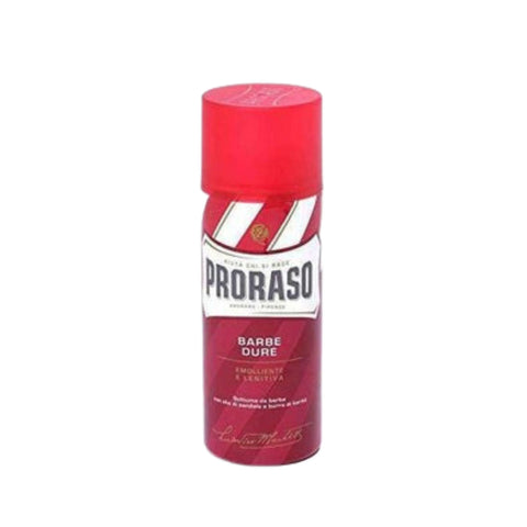 Proraso Shaving Foam 50ml Shea Butter for Coarse Beards - Travel Size