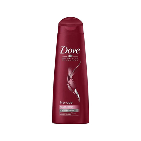 Dove Pro age Shampoo 400ml, for brittle hair x 2 Twin Pack