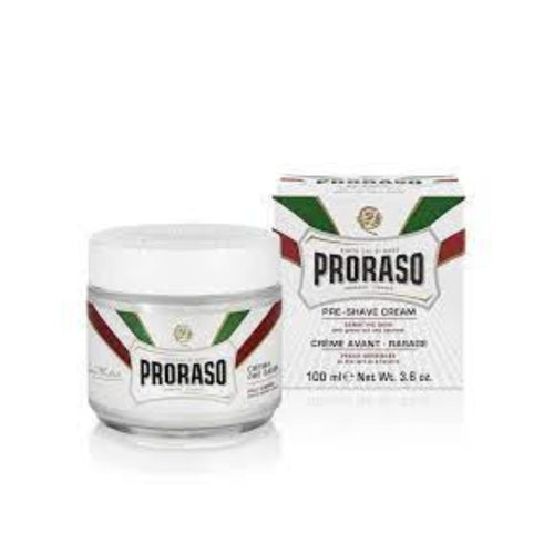 Proraso Pre Shave Cream, 100ml, Sensitive Pre Shaving Cream