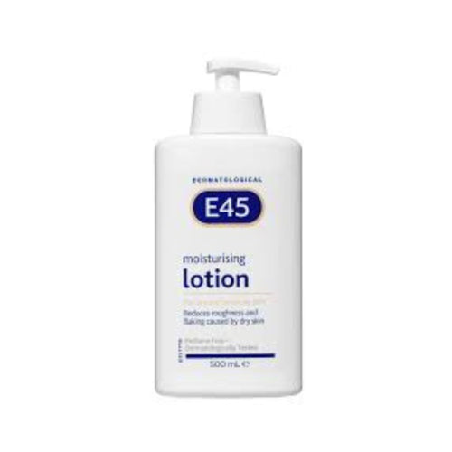 E45 Moisturising Lotion 500ml Skin Care Pump Action